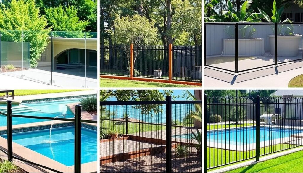 pool safety fence