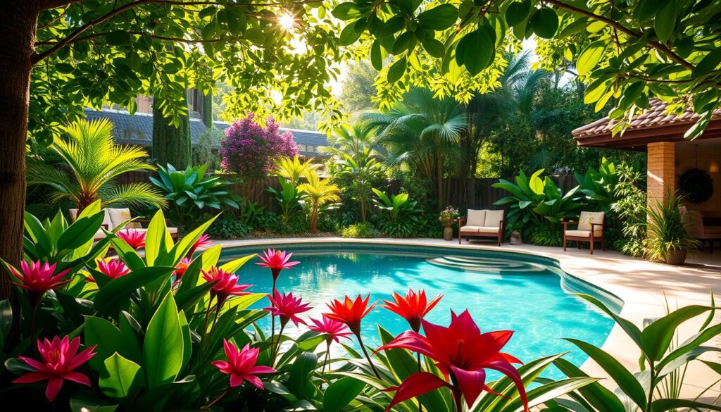 pool landscape ideas Friendswood