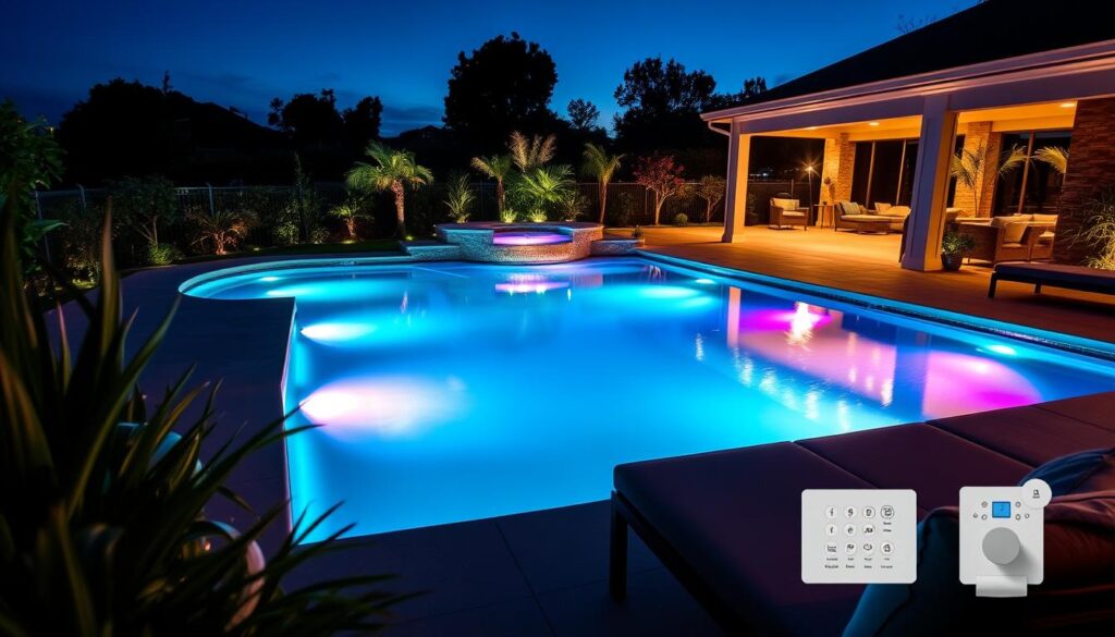 pool lighting Friendswood