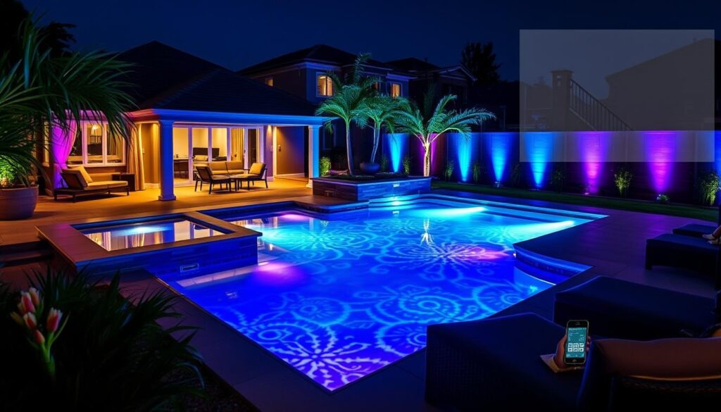 pool lighting Friendswood